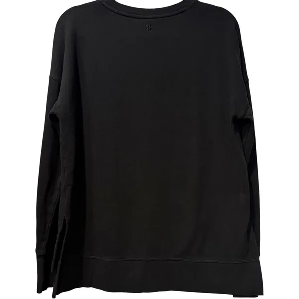 Sweaty Betty After Class Longline Crewneck Oversized Black Sweatshirt‎ Small - Image 4