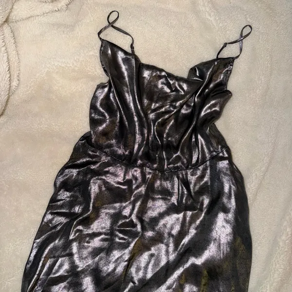 urban outfitters metallic dress - Image 3