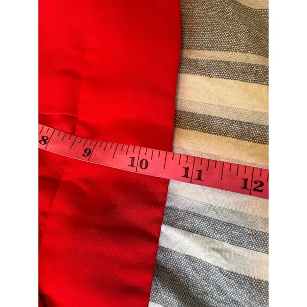 Banjul‎ Red Off Shoulder Long Sleeve Crop Top Bell Sleeve Ruffle Sm Resort Sexy - Image 11