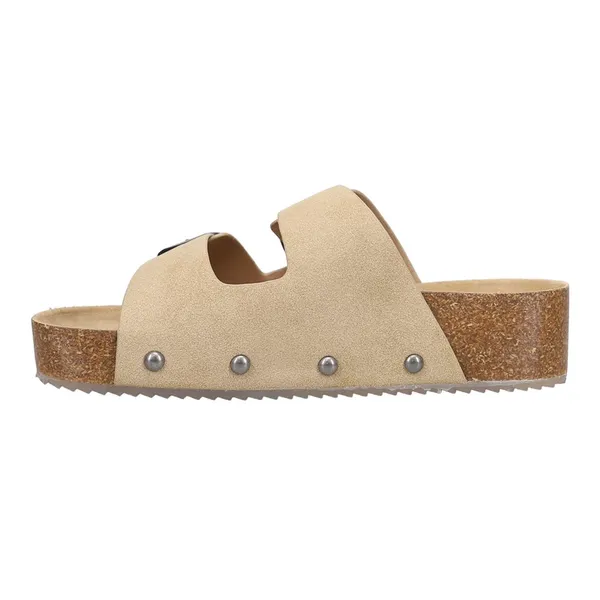 MIA Qianna‎ Double-Buckle Platform Sandals Slides B14A - Image 6