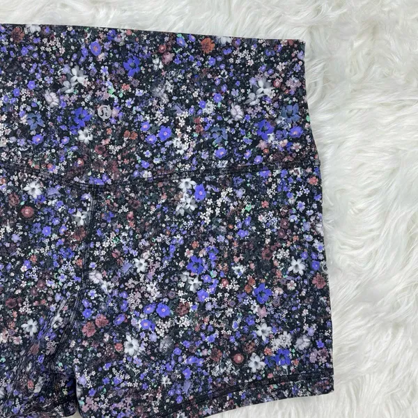Lululemon Align High Rise Shorts 4" Flower Burst Multi Size 12 - Image 7