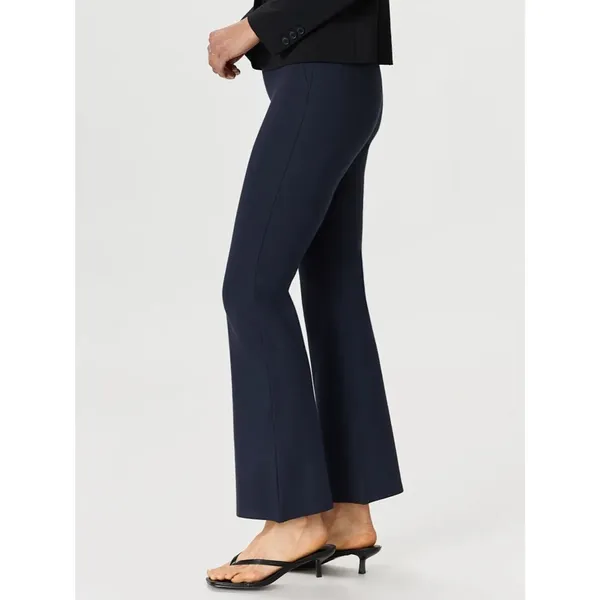 Quince Ultra Stretch Ponte Bootcut Pants Navy Blue Sz Large Work Career Capsule - Image 5