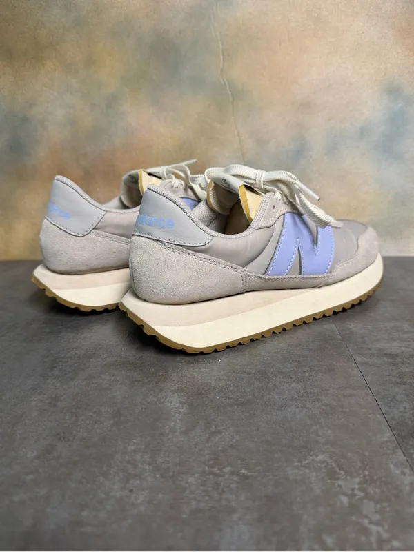 New Balance 237 WS237GB Women’s Retro Style Sneakers Gray/Blue Size 7B - Image 9