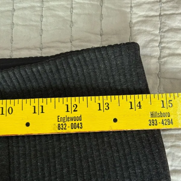 3.1 Phillip Lim Dark‎ Grey Knit Skirt Size 6 EUC - Image 6