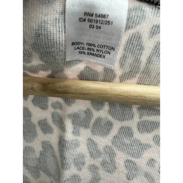 Victoria's Secret Cardigan Size S Pink Black‎ Cheetah Mean Girls Y2K Preppy - Image 7