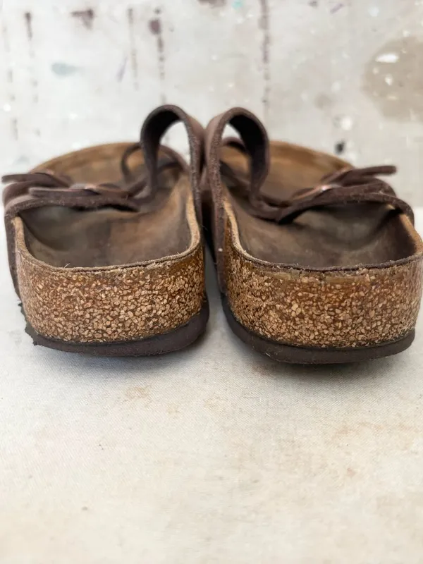 Bundle of Two Birkenstock Mayari Leather Sandals - Image 5