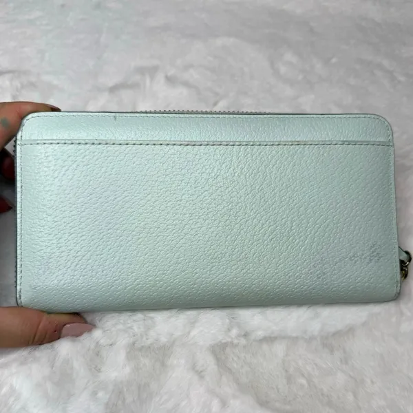 KATE SPADE New York Mint Green Zip Around Wallet - Image 2