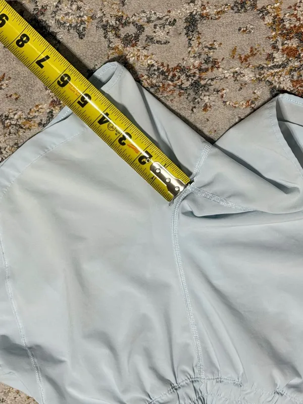 Lululemon Track That High-Rise Lined Short 5" size 4 light blue - Image 7