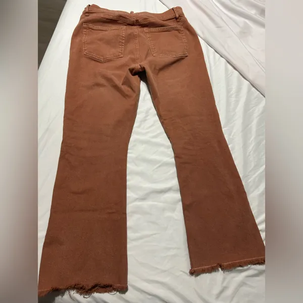 LOFT Rust Denim Jeans - Image 2