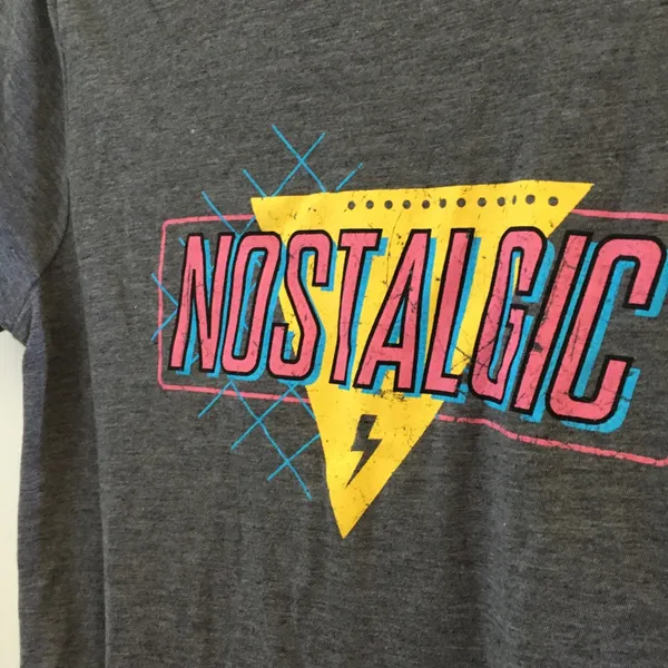 FINAL MARKDOWN NWT ladies nostalgic tee medium Gray - Image 3