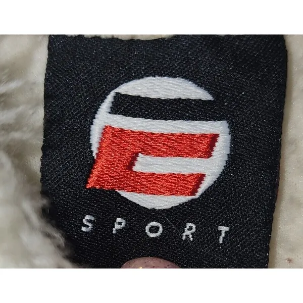 E‎ Sport Fleece Pullover Hoodie Quarter Zip Cozy Comfy Athleisure XL - Image 3