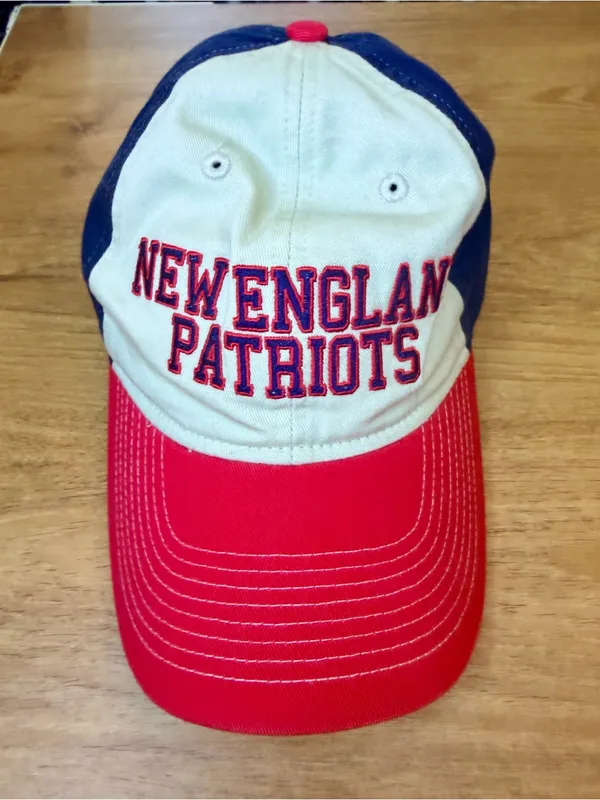 New England Patriots Reebok NFL Adjustable Hat Cap Adult One Size - Image 2