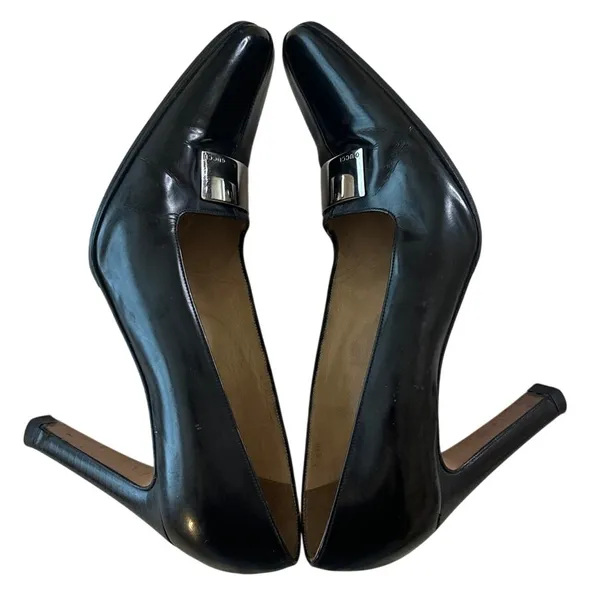 Gucci Tom Ford Era Square Toe‎ Pumps 37.5 - Image 7