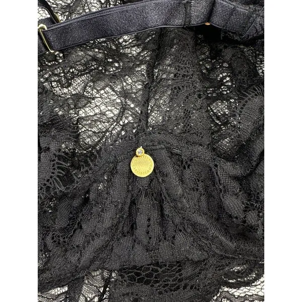 Gooseberry Intimates - Dainty Bra & You Shorts in Black - Image 3