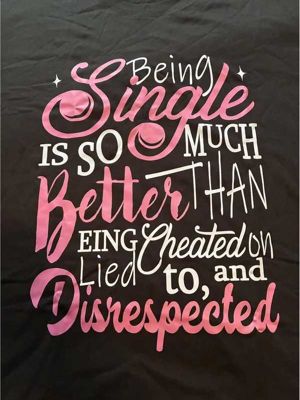 2XL Graphic Tee Black Size XXL - Image 2