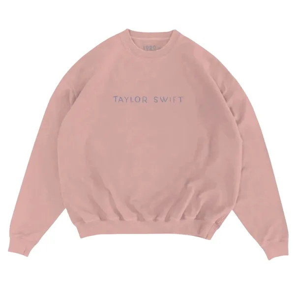 TAYLOR SWIFT 1989 (Taylor’s Version) Pink Crewneck, Size M, New w/o Tag SOO - Image 2