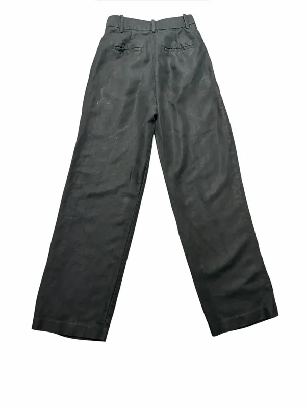 Aritzia Wilfred The Effortless Pant Wide Leg Black Size 0 - Image 4