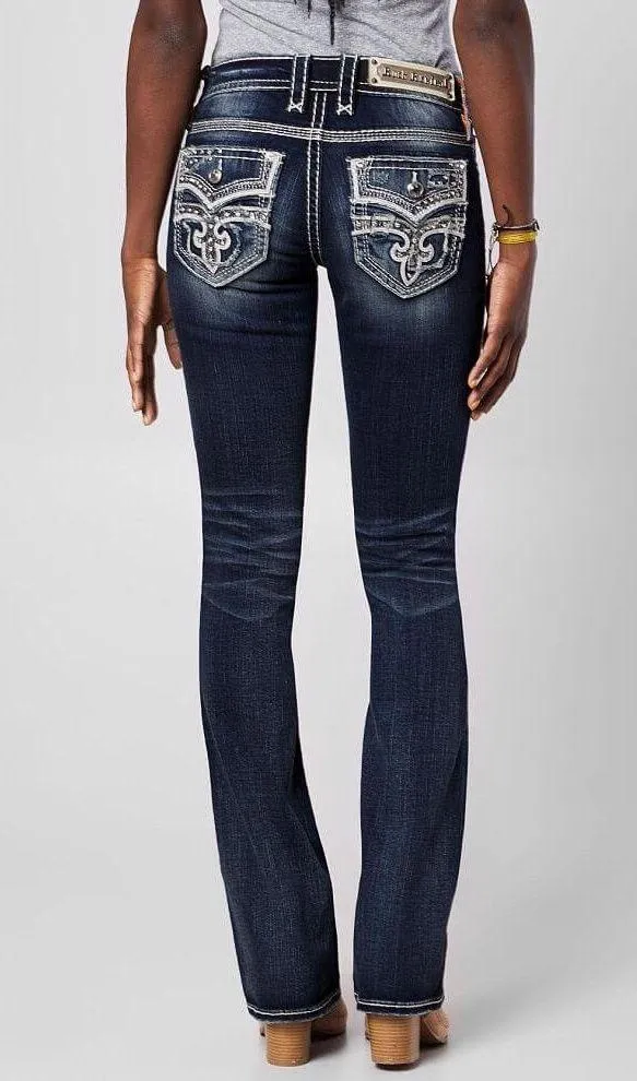 Rock Revival Celinda Mid Rise Boot Stretch Jean - Image 2