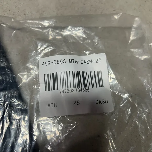 NWT BLANKNYC Metallic Heart Denim Mini Skirt Size 25 - Image 5