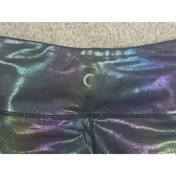 ZYIA Active Unicorn Iridescent Metallic Holographic High Rise Capri Leggings 2 - Image 8