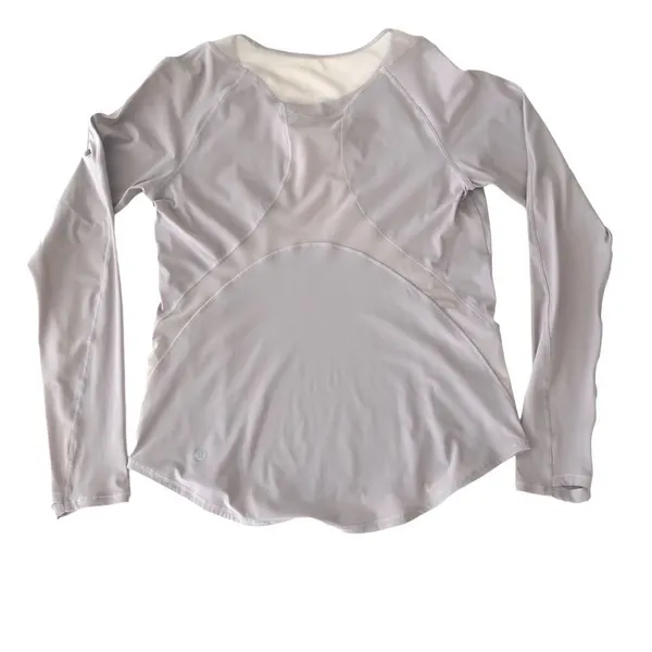 Size 6 Lululemon Sculpt Long Sleeve Powdered Mauve - Image 4