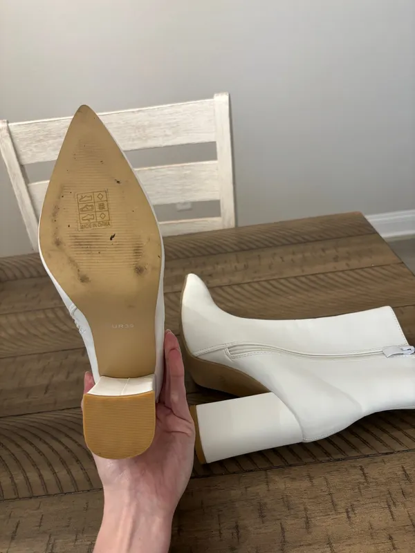 SHEIN Leather Booties - Image 6