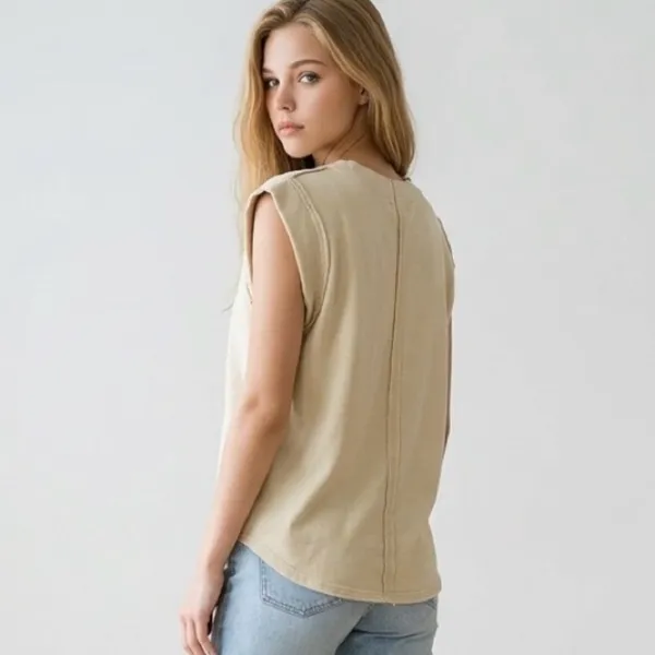 Free People Beach Womens Cardigan Small Cotton Oversized Boho Minimalist Relaxed - Image 8