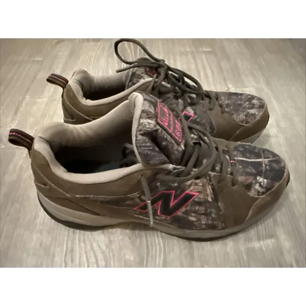 New‎ Balance 608 Sneakers Shoes Camo RealTree Hiking Hunting Women's Size 12 - Image 4
