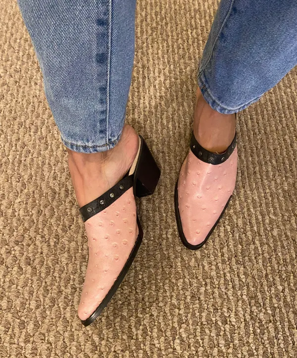 Vadducci Pink Kitty Heels - Image 3
