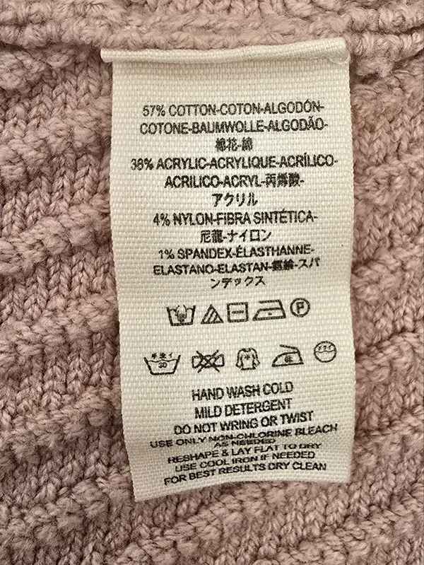 Free People "I Can't Wait" sweater Cropped Oversized Sweater Pink L - Image 6