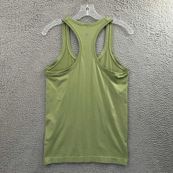 Lululemon Swiftly Tank Top Green Athletic Athleisure Gym‎ Workout Women's 6 - Image 3