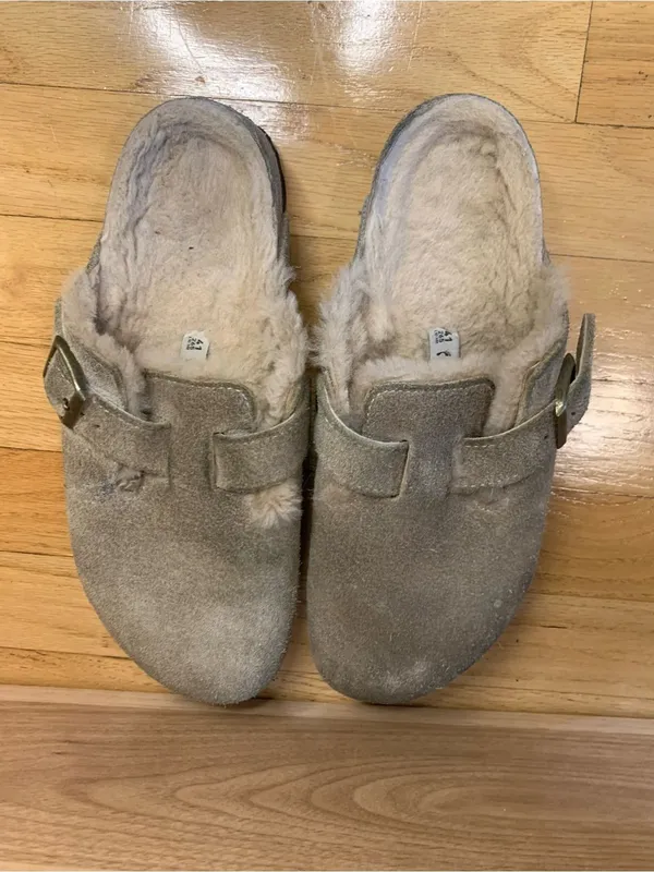 Birkenstock Boston Shearling Clogs - Size 41 - Image 6