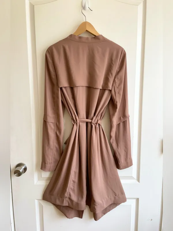 Aritzia Babaton Quincey Jacket Trench Small M Coat Work Blazer - Image 2