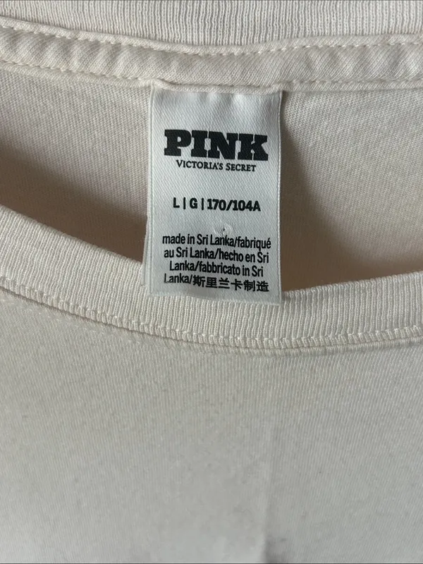 PINK Victoria’s Secret campus jersey size L - Image 3