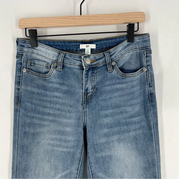 BP Stretch Medium Wash Blue Denim‎ Flare Jeans Casual Size 28 - Image 2