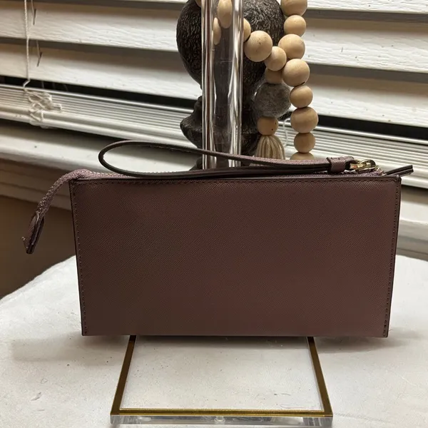 Kate Spade Mauve Leather Wristlet - Image 2