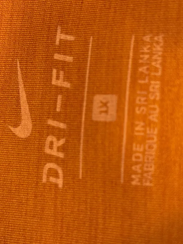 Nike Women's Orange High-Rise Leggings - Image 3
