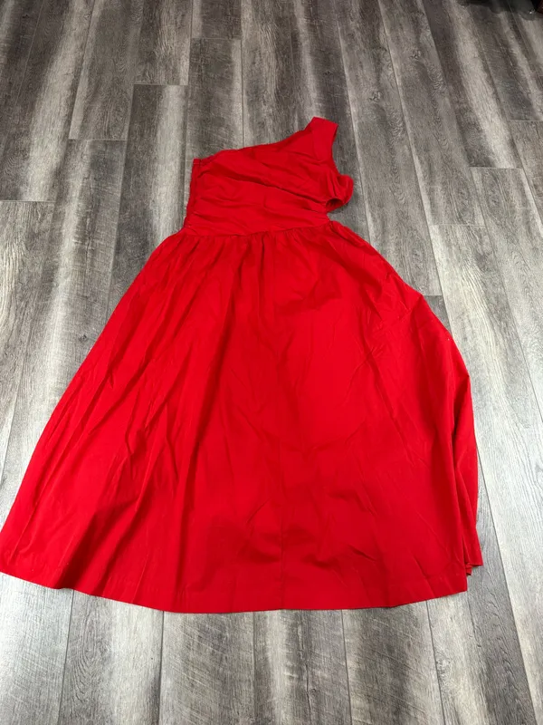 Abercrombie Red Cutout Maxi Dress - Image 10