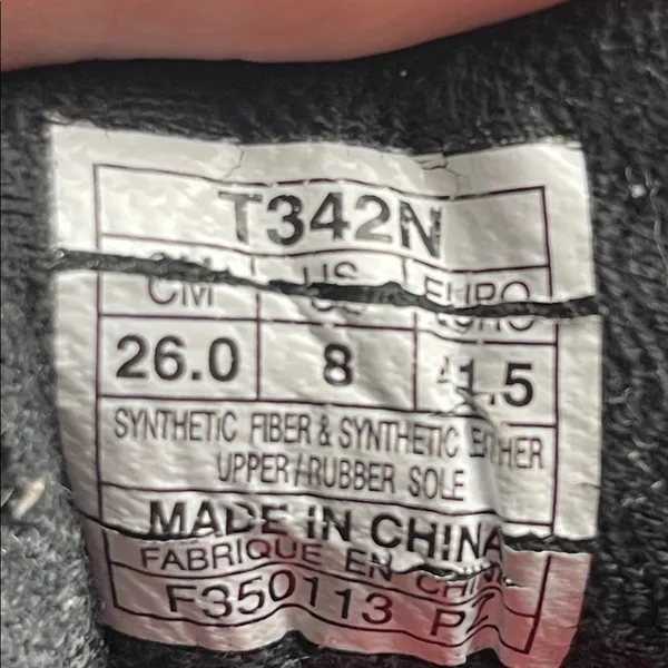 ASICS Blue and Black Athletic Sneakers - Image 11