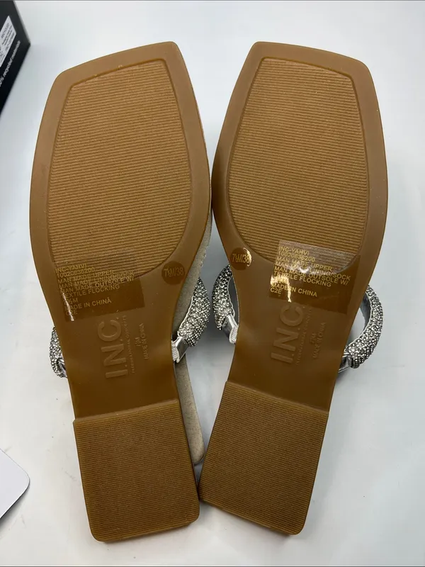 I.N.C. International Concepts Women's Square Toe Yahvi Flat Sandals Size 7.5 - Image 7