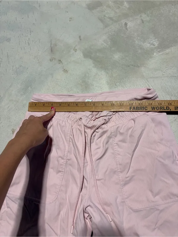 Lululemon beyond the studio Light Pink Drawstring Jogger Pants 10 - Image 5