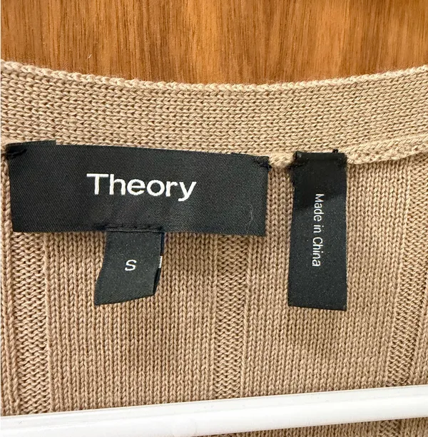 Theory Long Cardigan Small - Image 5