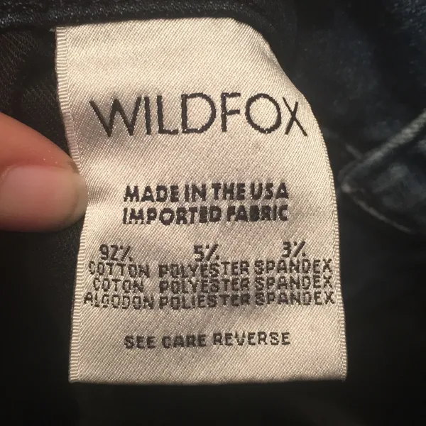 Wildfox Marianne Mid Rise Acid Wash Skinny Jeans Grunge Y2K Indie Sleaze Capsule - Image 4