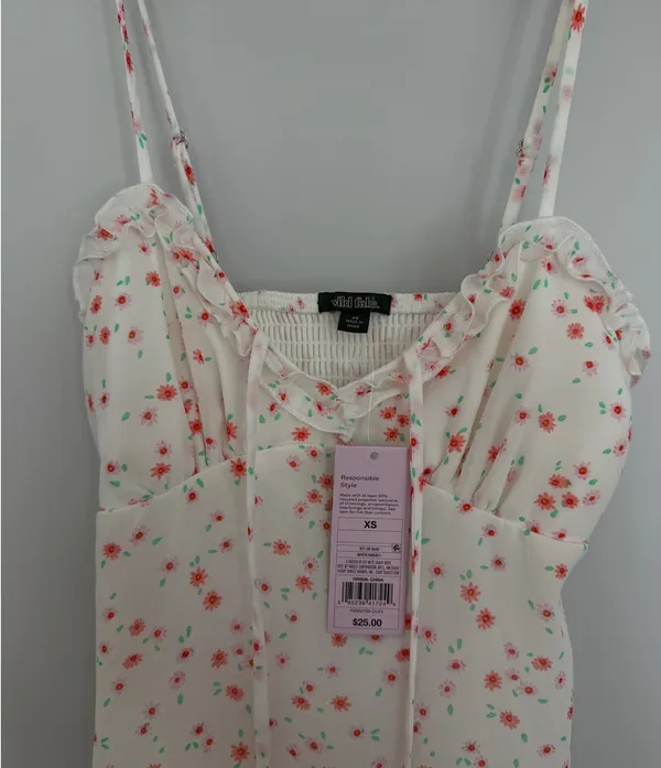 Wild Fable Mini Dress Floral - Image 4