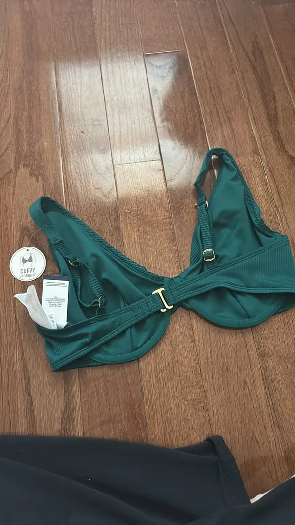 Nwt Hollister Co High Apex Ribbed Underwire Bikini Top - Image 5
