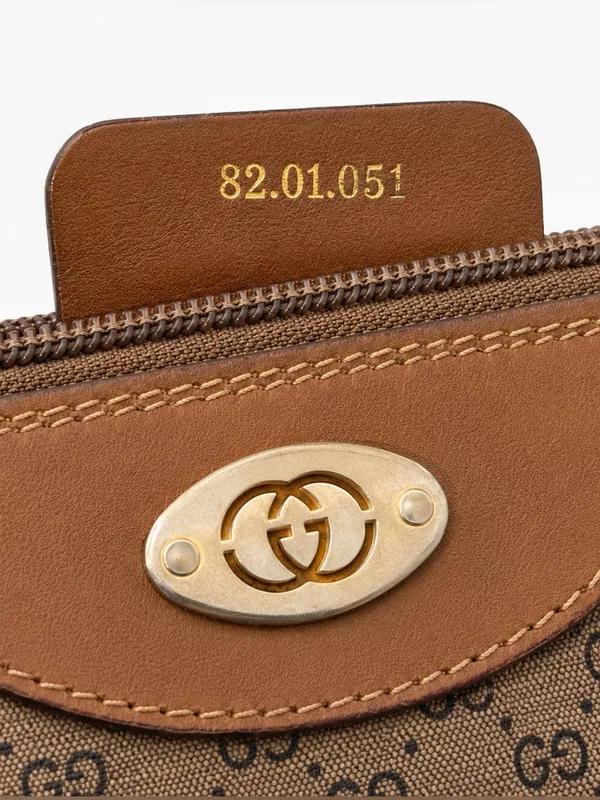 Vintage Gucci GG Monogram Boston Satchel Bag - Image 7