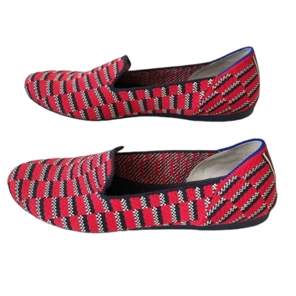 Rothy's The Loafer Cherry Red Mosaic Loafers (Retired) Size 7.5 - Image 2