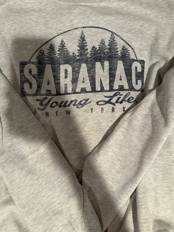 Crew Neck Sweatshirt Gray Size L - Image 2