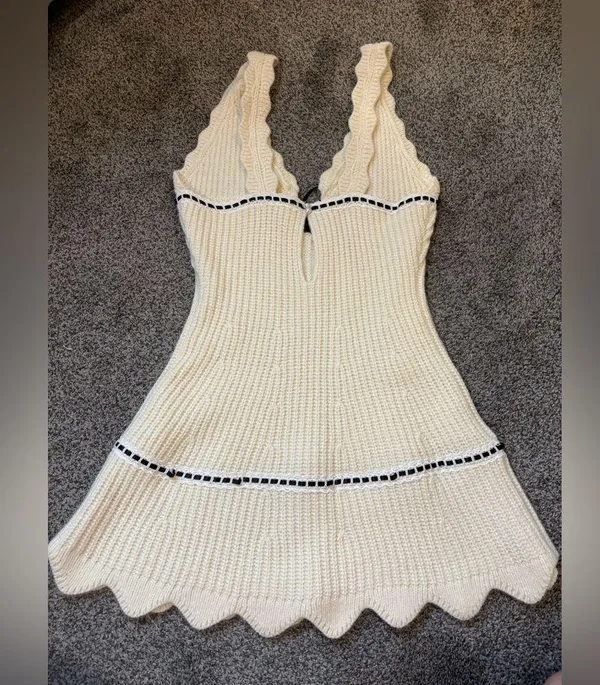 For Love and Lemons Jade Sweater Dress - Image 3
