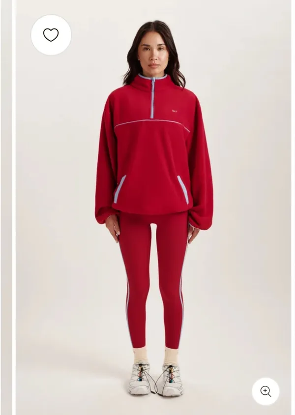 Set Active micro fleece half zip - Image 2